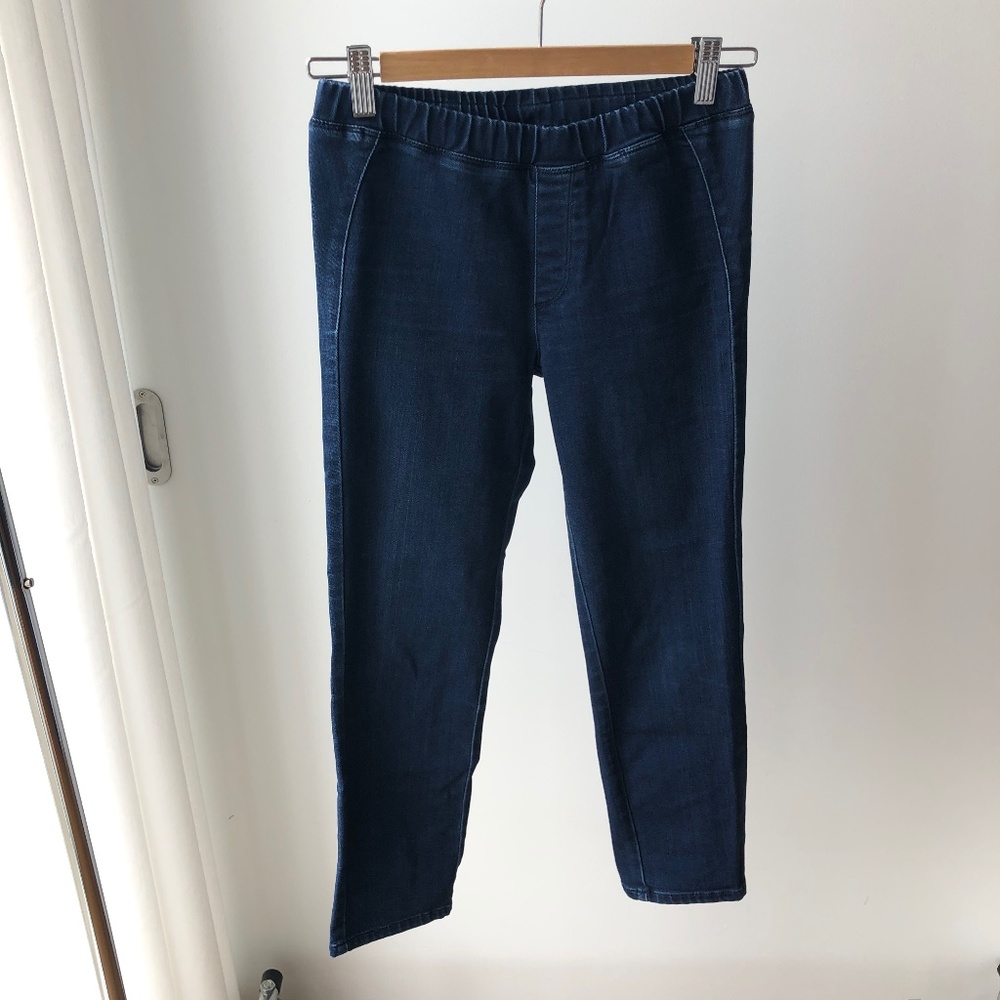 Uniqlo Blue Denim Capris
